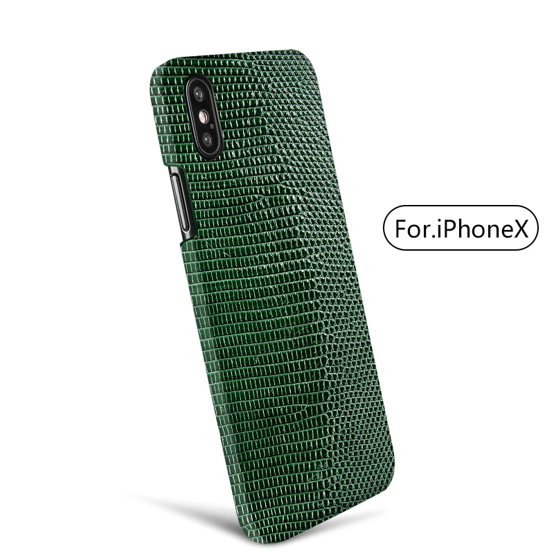 В наличии! Кожаный чехол для iPhone X 5 8 '' роскошный накладка из натуральной