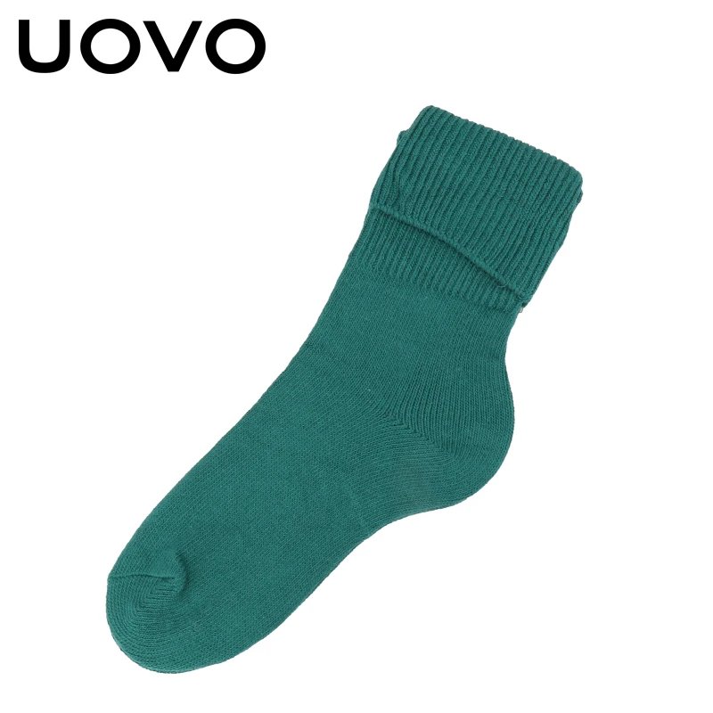 UOVO/4 пара/лот; коллекция года; модная детская одежда для девочек; однотонные классические леггинсы для девочек старше 10 лет; для крупных детей - Цвет: Green