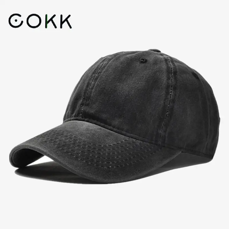 COKK бейсбольная Кепка из чистого хлопка мужская и женская бейсболка кепки в стиле