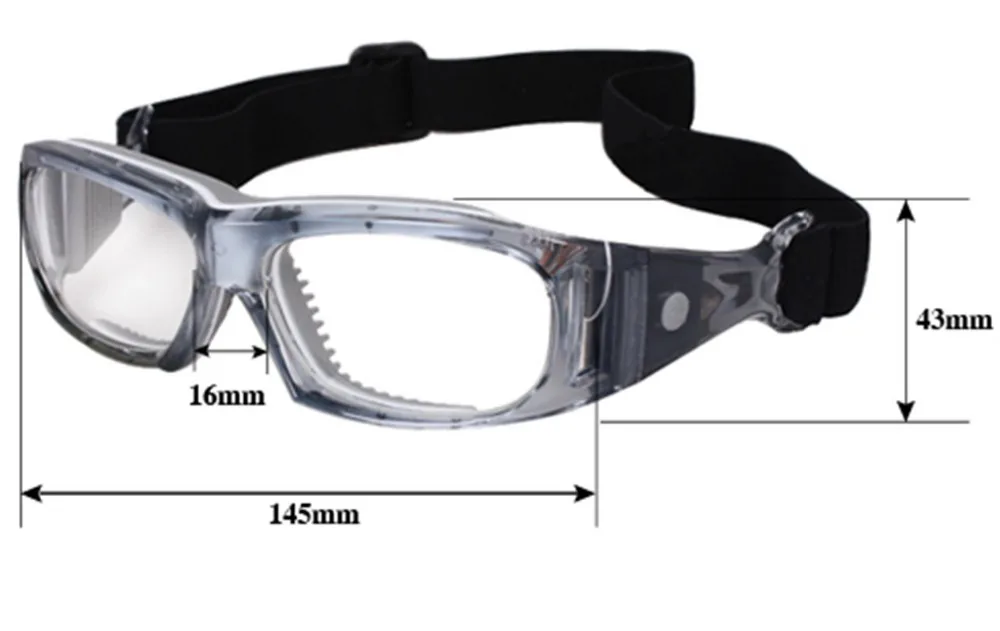 Mincl/очки наружные очки pc линза мяч зеркальная оправа|frame frame|lens framegoggle frames |