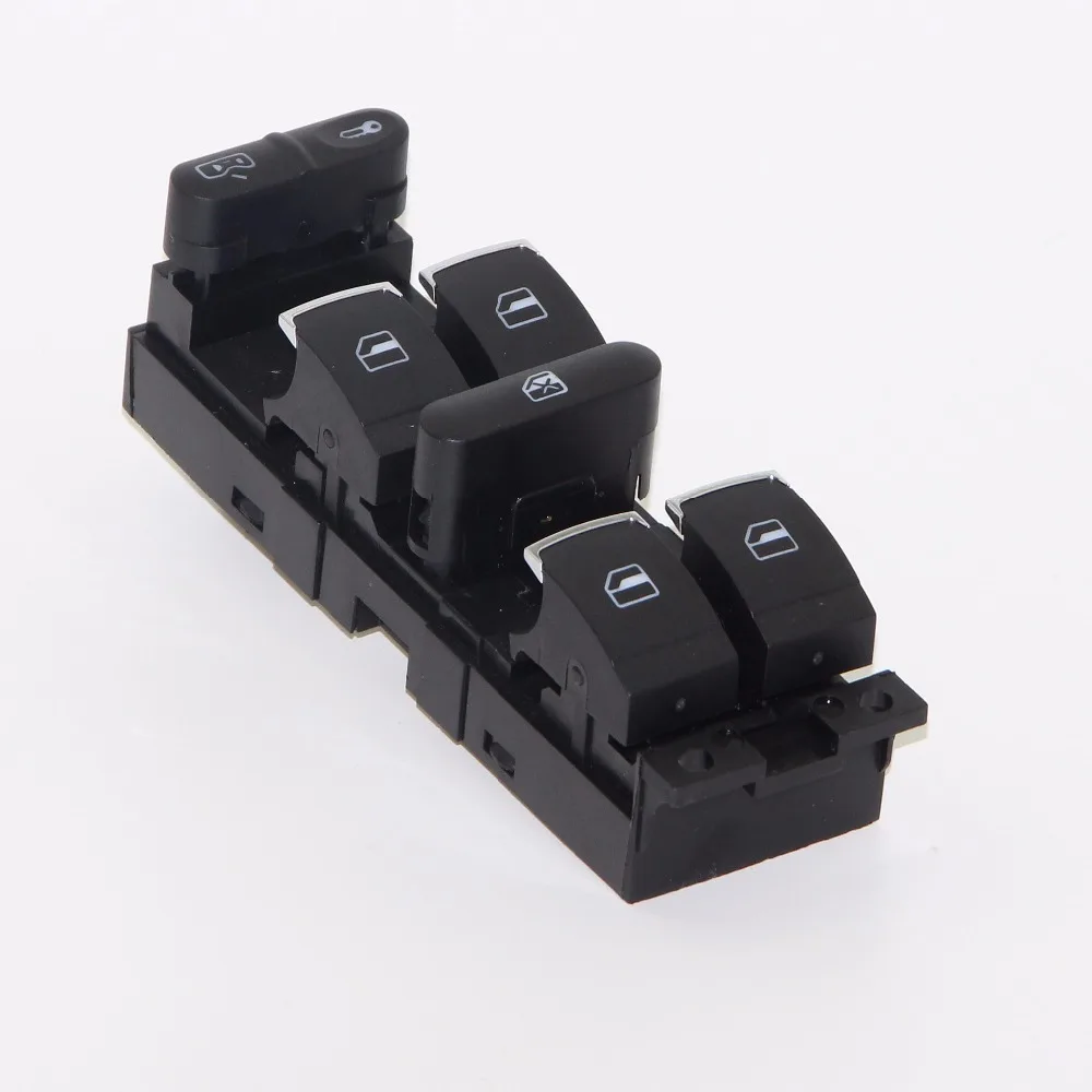 5PCS Brand New Chrome Driver Side Master Window Controller Switch for VW GTI Golf 4 Jetta MK4 Bora Beetle Passat B5 3BD 959 857 |