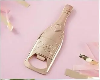 Abridor de cerveza champagne dorado, creativo, regalo de boda, 2018 Uds., env&iacute;o gratuito con DHL, novedad de 100-2