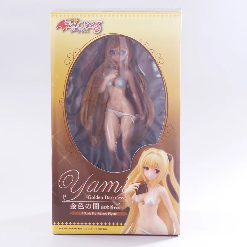 

Anime ALTER To Love Darkness Konjiki no Yami Golden Darkness Swimsuit Ver. Sexy PVC Action Figure Collectible Model Toys Doll
