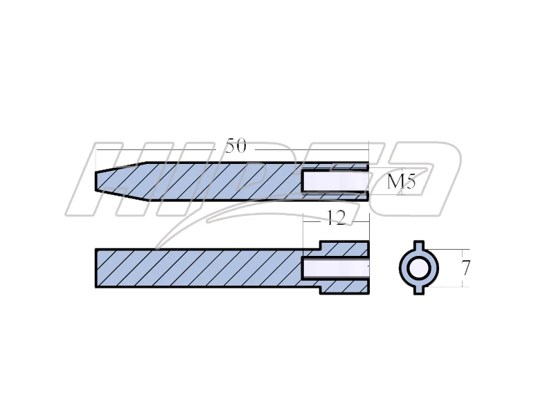 Анод для лодочного мотора YMH 62Y-11325-00