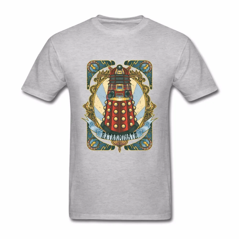 Homem далек новый-модерн футболки с коротким рукавом Футболка круглым воротом Для