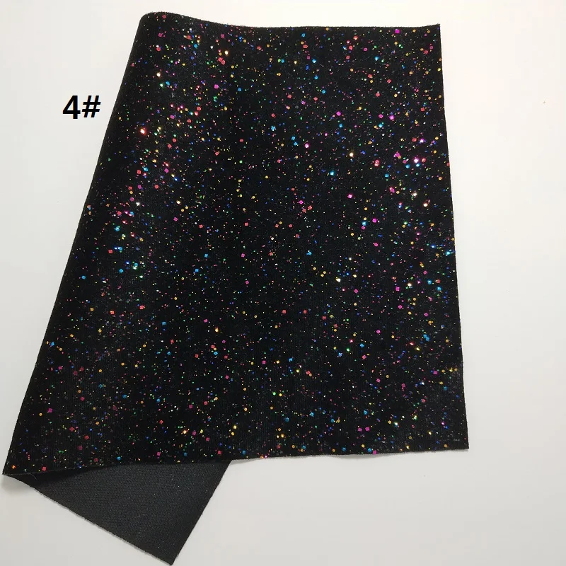4 1 шт. 21X29 см посыпать бархат для изготовления бантов аксессуары LEOsyntheticoDIY T199 - Цвет: 4