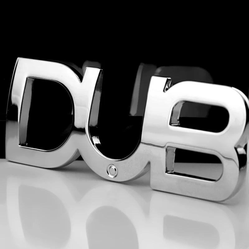 Noizzy DUB Ho Double Dime логотип машины авто значок стикер эмблема 100% 3D металлический Тотем