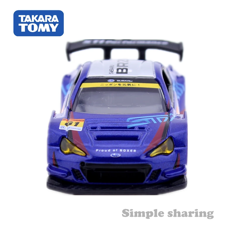 Takara Tomy TOMICA Premium No.18 Subaru BRZ R & D игрушечная спортивная машина 1:60 литый под давлением