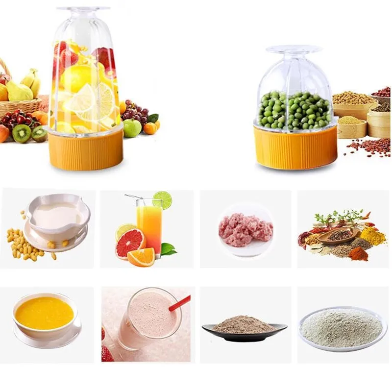 

220V Household Electric Multifunctional Juicer Automatic Vegetable Fruit Juice Extractor Machine Grain Grinder EU/AU/UK/US Plug