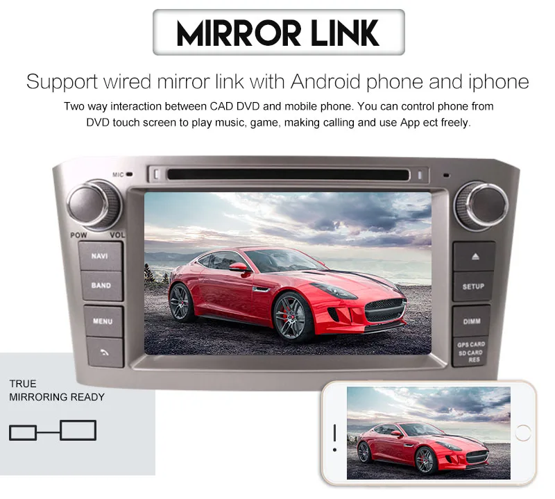 Android 9 DSP MAX 64GB Автомобильный dvd-плеер для Toyota Avensis 2002-2008 T250 gps навигация Мультимедиа Радио магнитофон головное устройство
