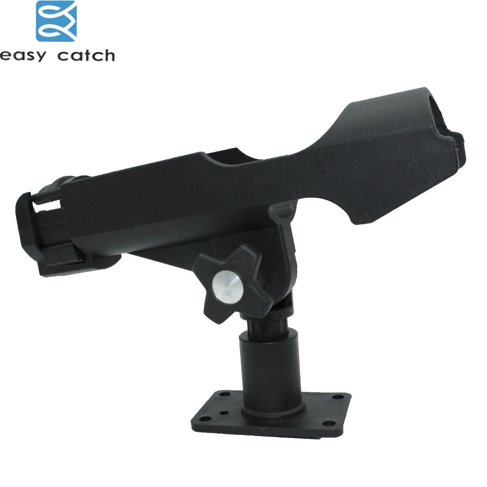 

Easy Catch Adjustment Rod Holder Fishing Pole Holder With Screws Bait Fishing Tool RH40