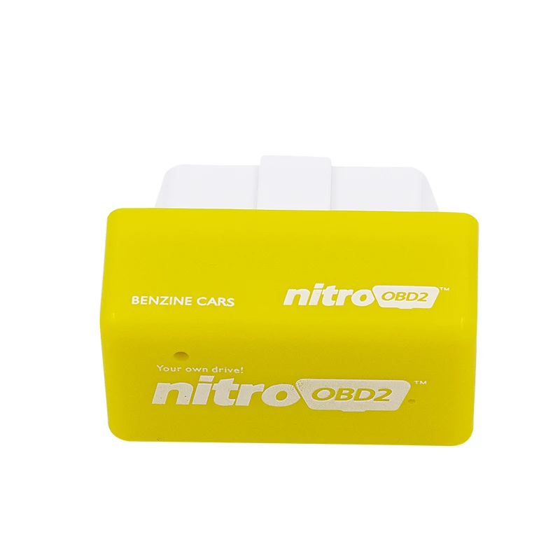 Полный чип экономии топлива 15% ECOOBD2 NitroOBD2 чип тюнинг коробка ECO OBD2 Nitro OBD2 для дизельного и бензинового двигателя вилка и привод