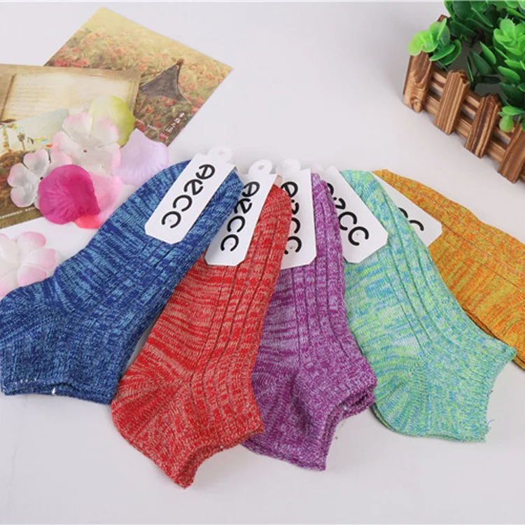 20 Пар/лот Новая весна носки иглы ретро народном стиле модели многоцветные