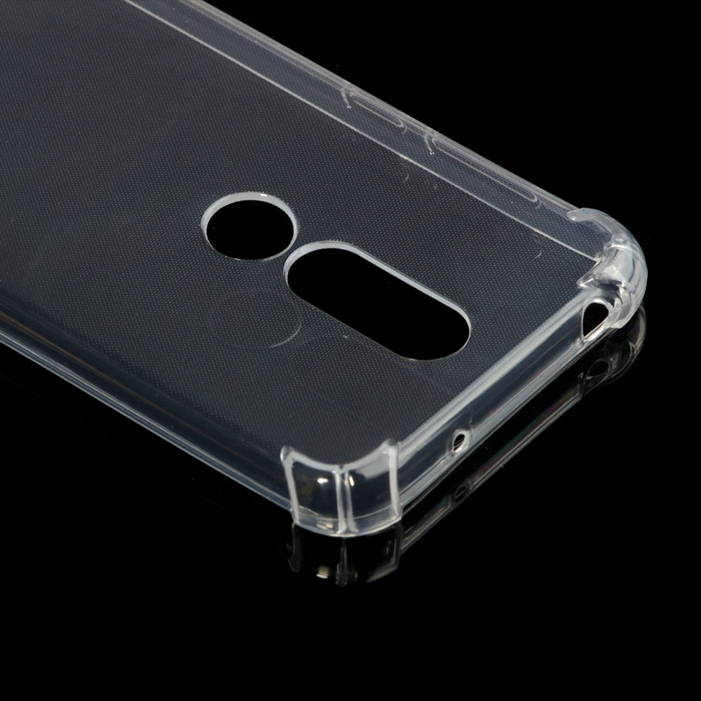 Для Nokia 6 1 Plus чехол TPU Силиконовый противоударный Прозрачный для телефона задняя