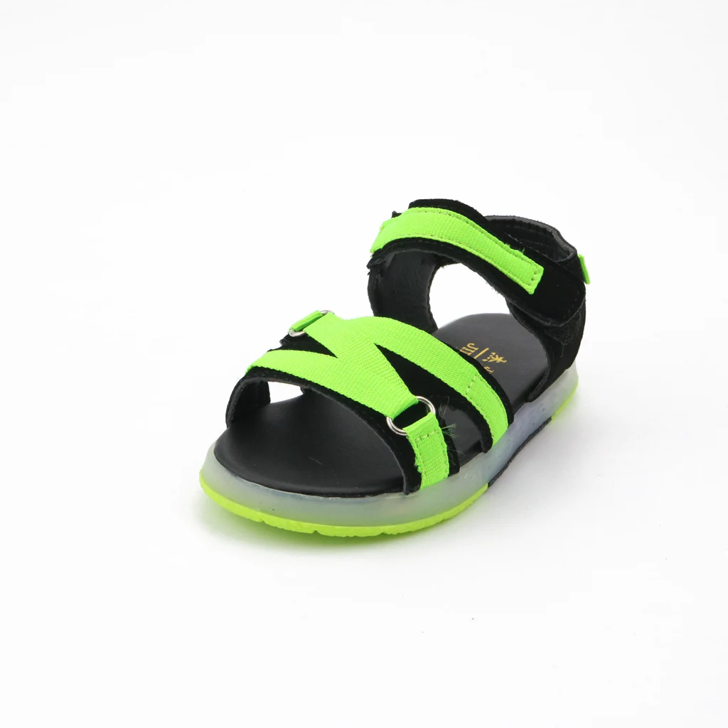 JUSTSL детская обувь новинка 2017 года летние мягкие модные сандалии для мальчиков и