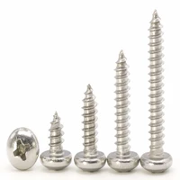 stainless steel round head m3 universal self tapping screw car screw motorcycles truck self tapping screw free shipping