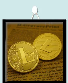 1 шт. 38 мм коллекция монета Биткоин Позолоченные Бронзовые физические биткоины Casascius Bit монета BTC подарок на год не-монеты иностранных валют