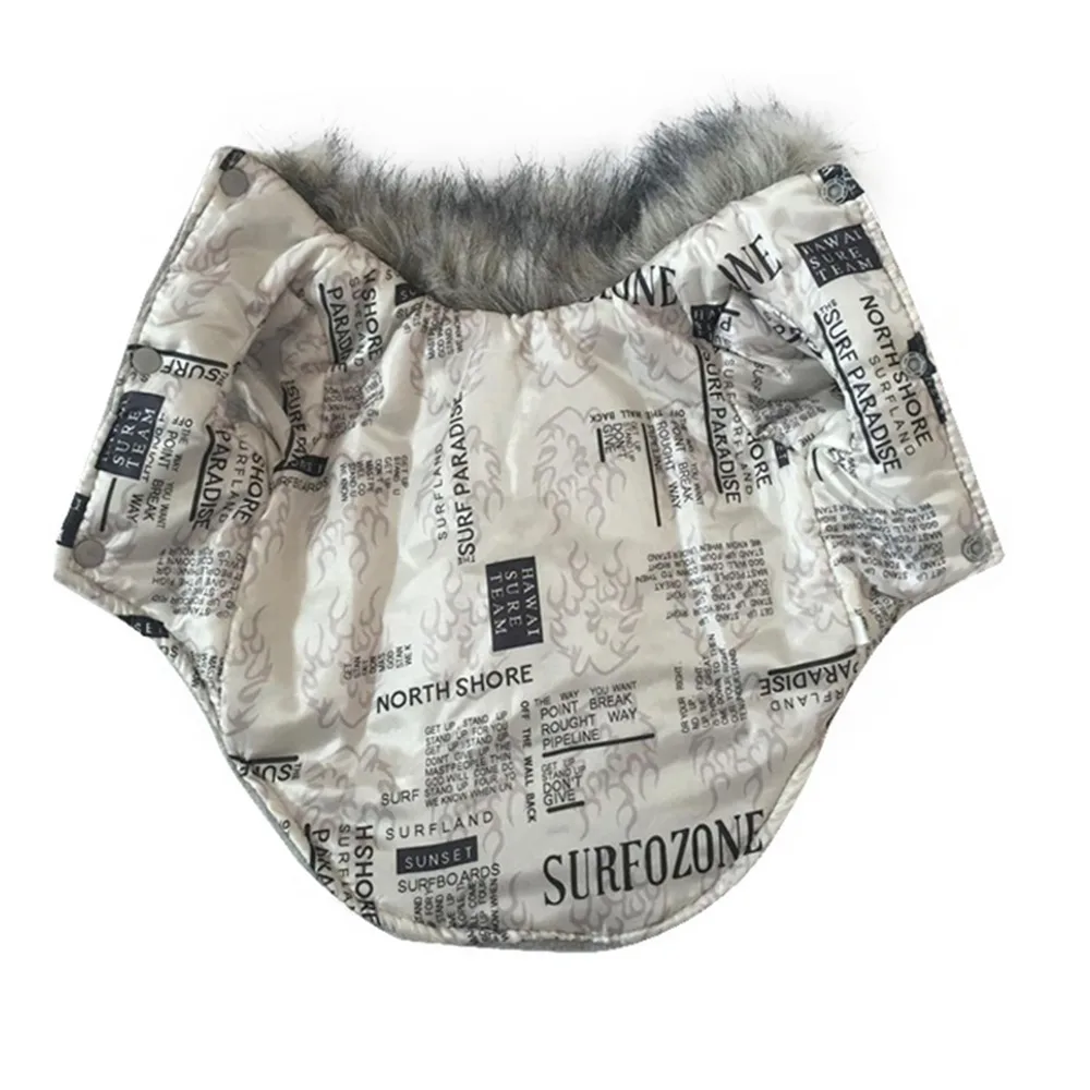 Pet зимнее пальто для собак теплая одежда куртка щенка Одежда питомцев собачий с