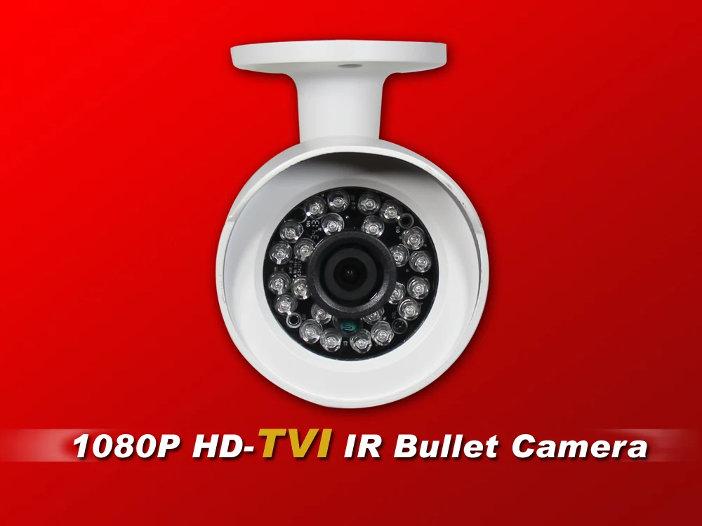 Бесплатная доставка HD TVI 1080P1/2 8 'Датчик Sony Exmor камера безопасности 24IR 3 мега 6 мм UTC