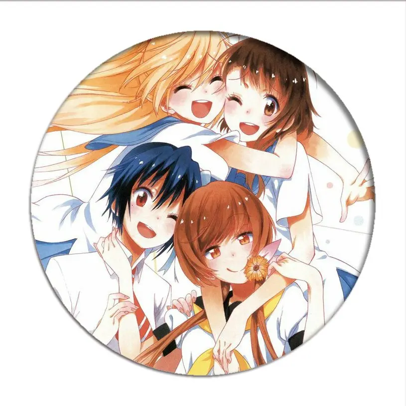 1 шт. брошь в виде манги Nisekoi Значки для косплея Kirisaki Chitoge |