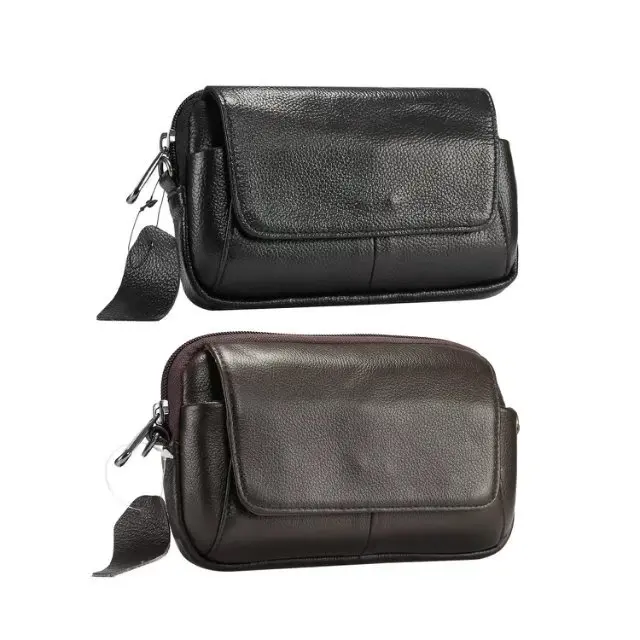 НОВЫЙ Высший сорт чехол для крепления на ремне из натуральной кожи Обложка blackview