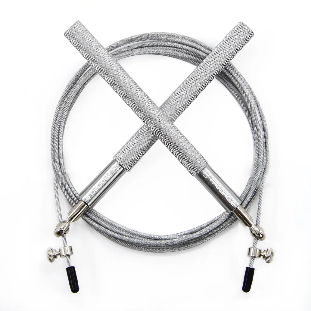 Серебристая скоростная Скакалка ProCircle лучший подшипник скоростной кабель для