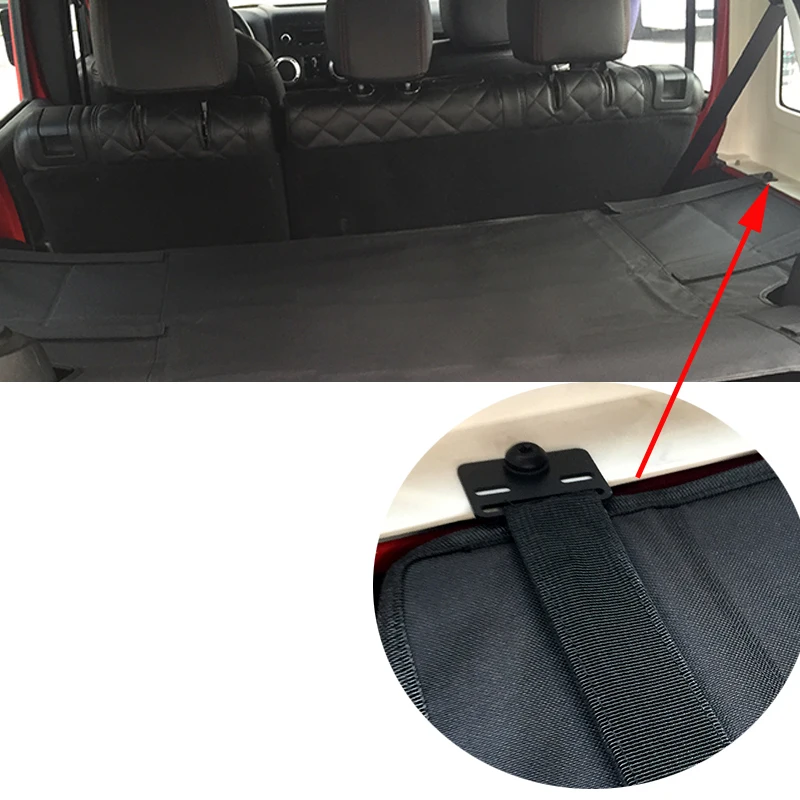Водонепроницаемая Задняя Крышка багажника для защитная крышка Jeep Wrangler JK 4 двери
