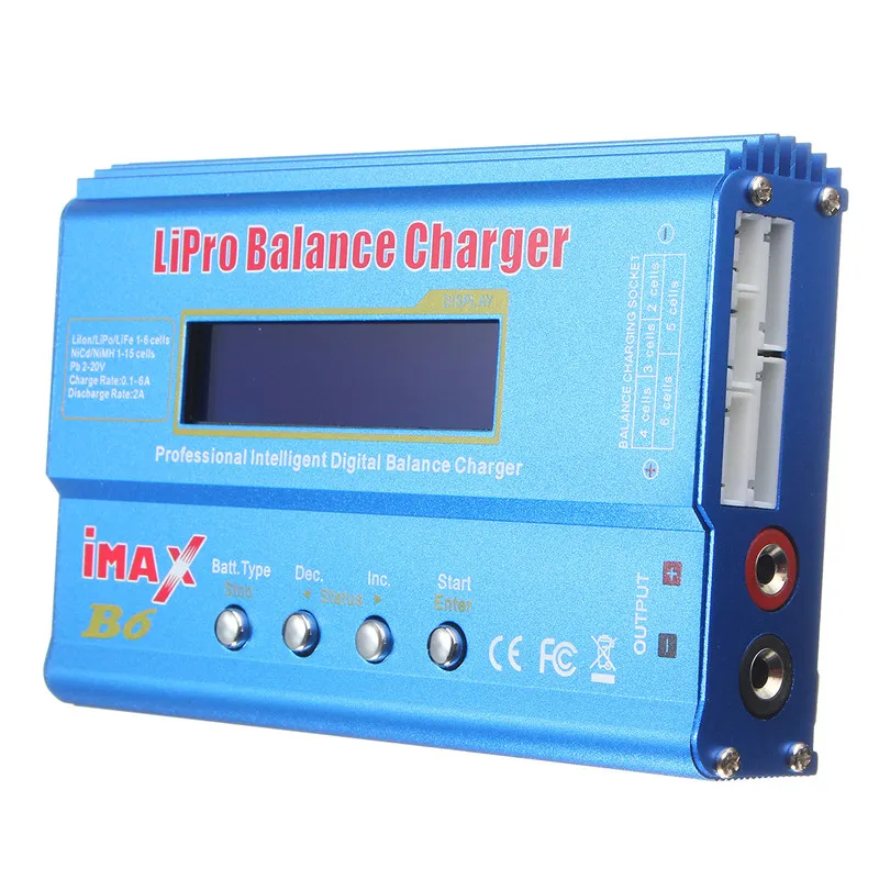 Новое поступление цифровой 80 Вт для детей возрастом 1-6S RC Lipo никель-металл-гидридного Батарея баланс Зарядное устройство Dis Зарядное устройство для дрона с дистанционным управлением с видом от первого лица США/Великобритании/ЕС/США/AU разъем