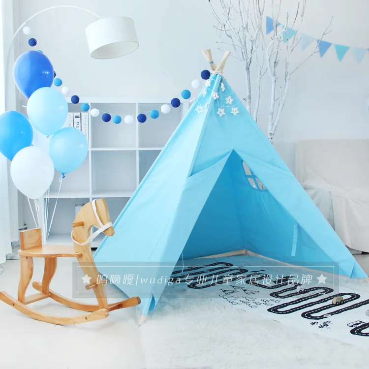 Бесплатная доставка 9 видов цветов детская индийская палатка Tipi Детские