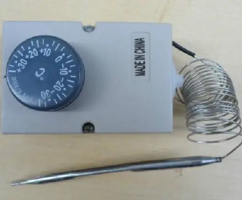  30 + градусов Морозилка температуры Термостат механический переключатель|switch