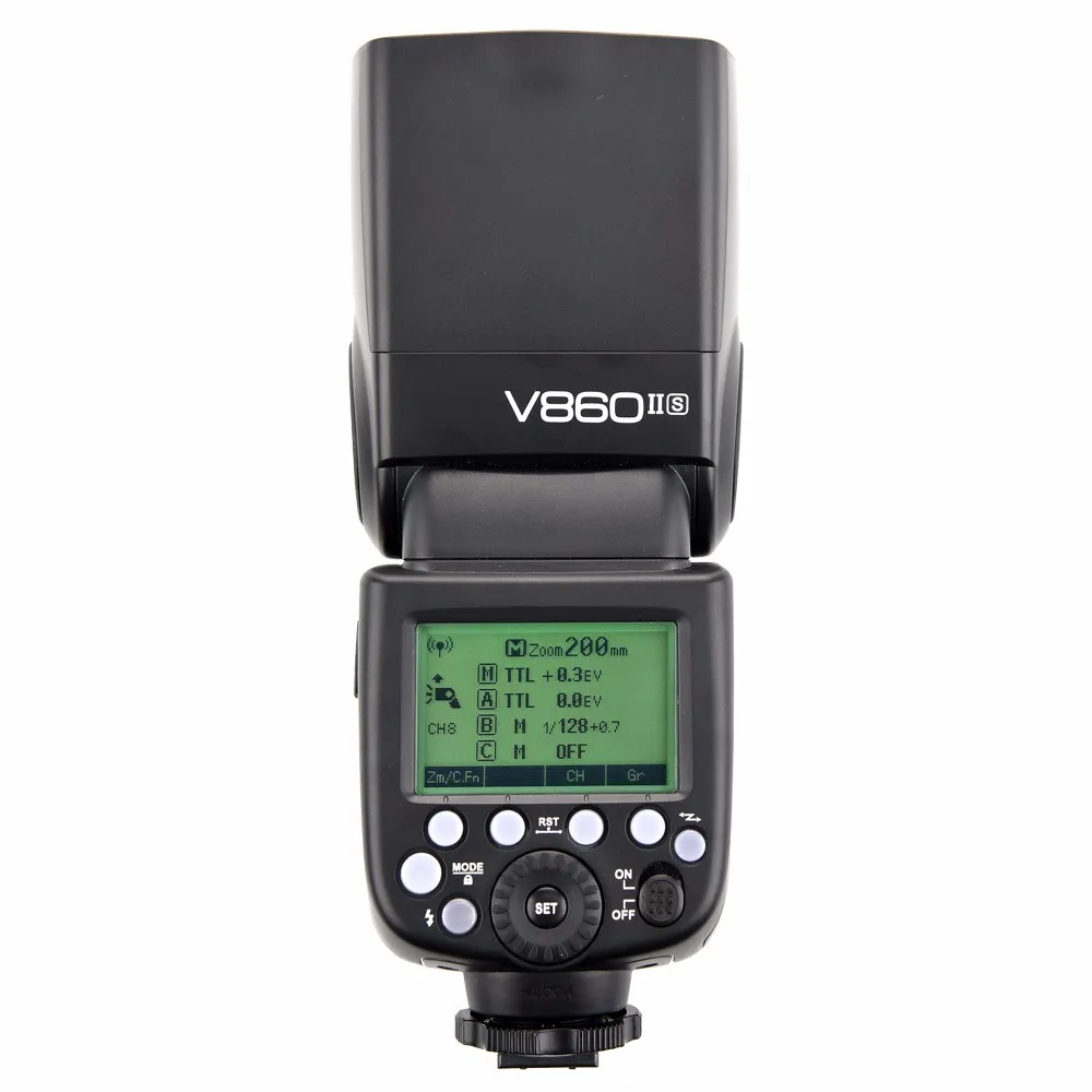 Бесплатная доставка DHL Godox 2xV860II-S E-TTL HSS 1/8000 Li-ionBatterySpeedliteFlash + X1TS передатчик для S A7R