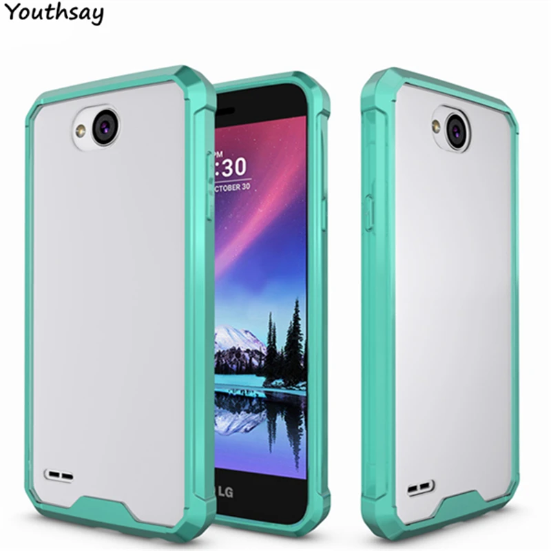 Youthsay For Case LG X Power 2 M320 M320N Transparent Armor Cases Cover LV7 Phone |