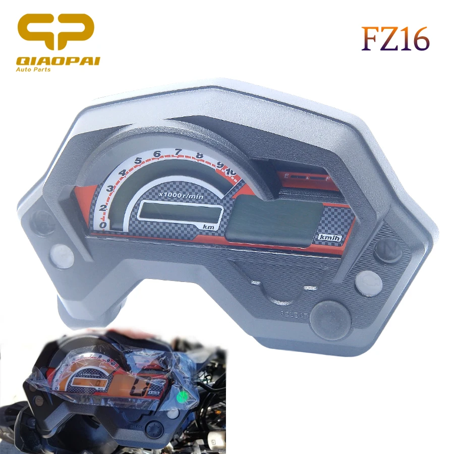 

Спидометр для мотоцикла, цифровой универсальный электрический индикатор, ЖК-дисплей, аксессуары для Кафе Racer, спидометр, Yamaha FZ16 FZ 16