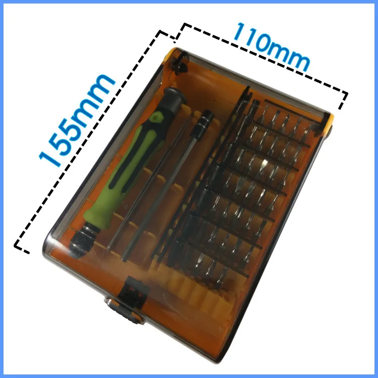 Набор профессиональных отверток QPtools комплект прецизионных Torx 45 в 1 для ремонта