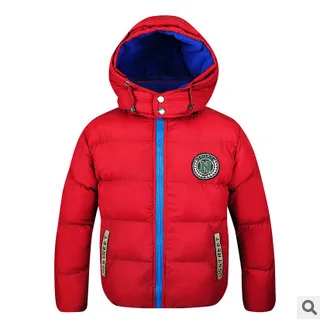Детская одежда 2017 зимняя модная верхняя и пальто для мальчиков куртка с