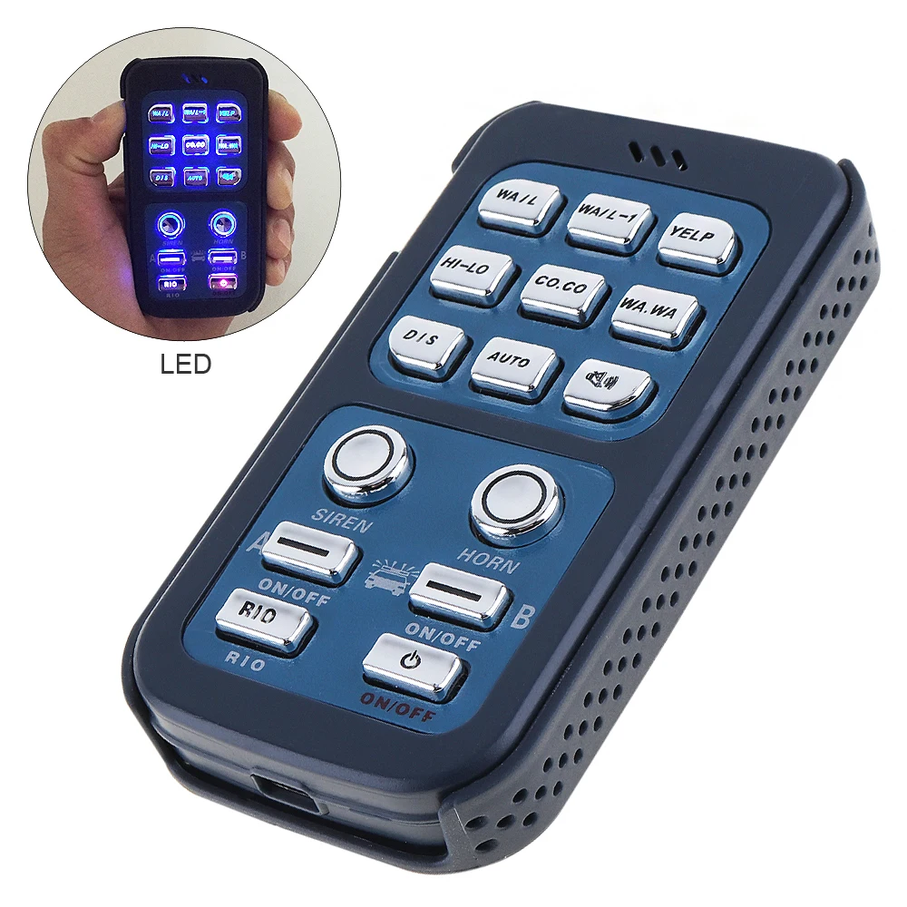 12 V 400 W 18 тон громкий автомобильный Предупреждение полицейская сигнализация сирена рупор громкоговоритель с микрофоном Системы& Беспроводной дистанционного Управление