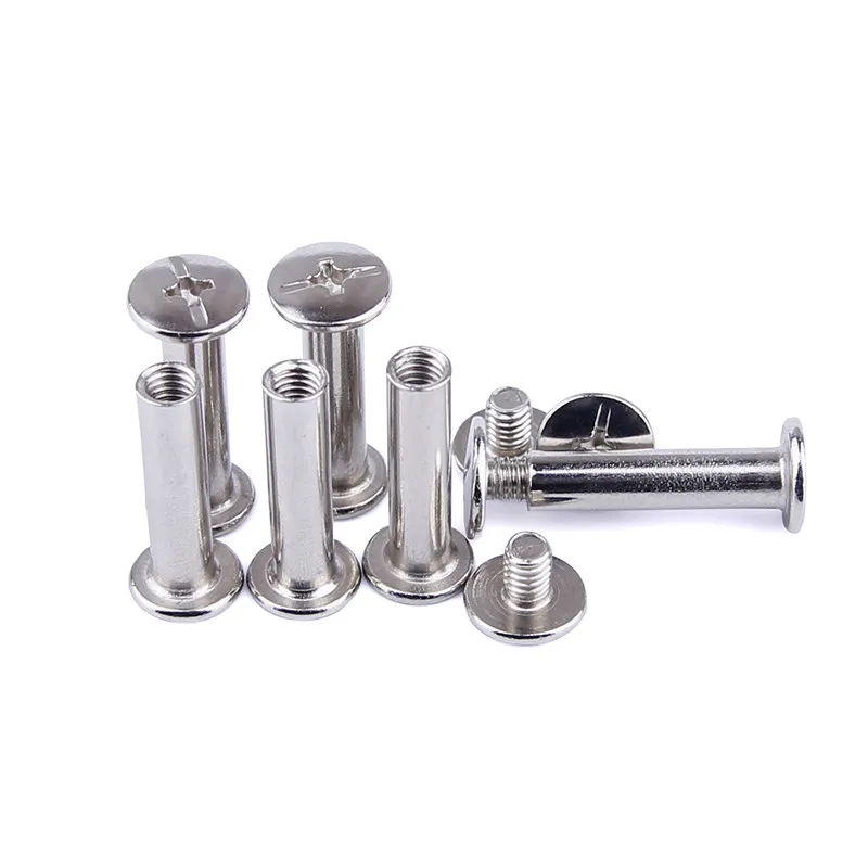Альбом никелированные винты Zimu заклепки M5 * 50 док станция|screw t|screw specsscrew cap glass bottle |