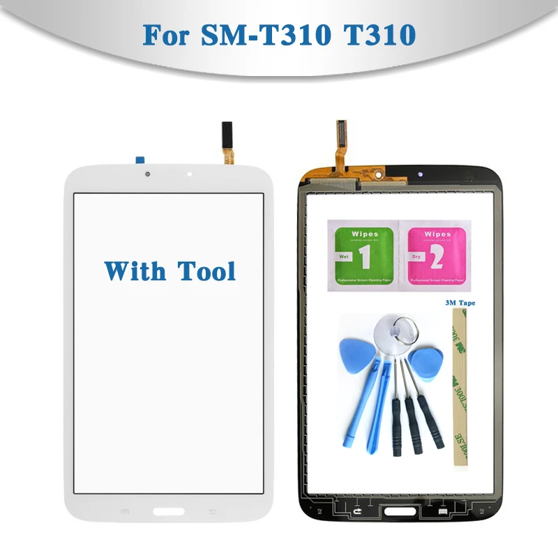 Для Samsung Galaxy Tab 3 8 0 SM T310 и T311 сенсорный экран планшета дигитайзер сенсор передняя