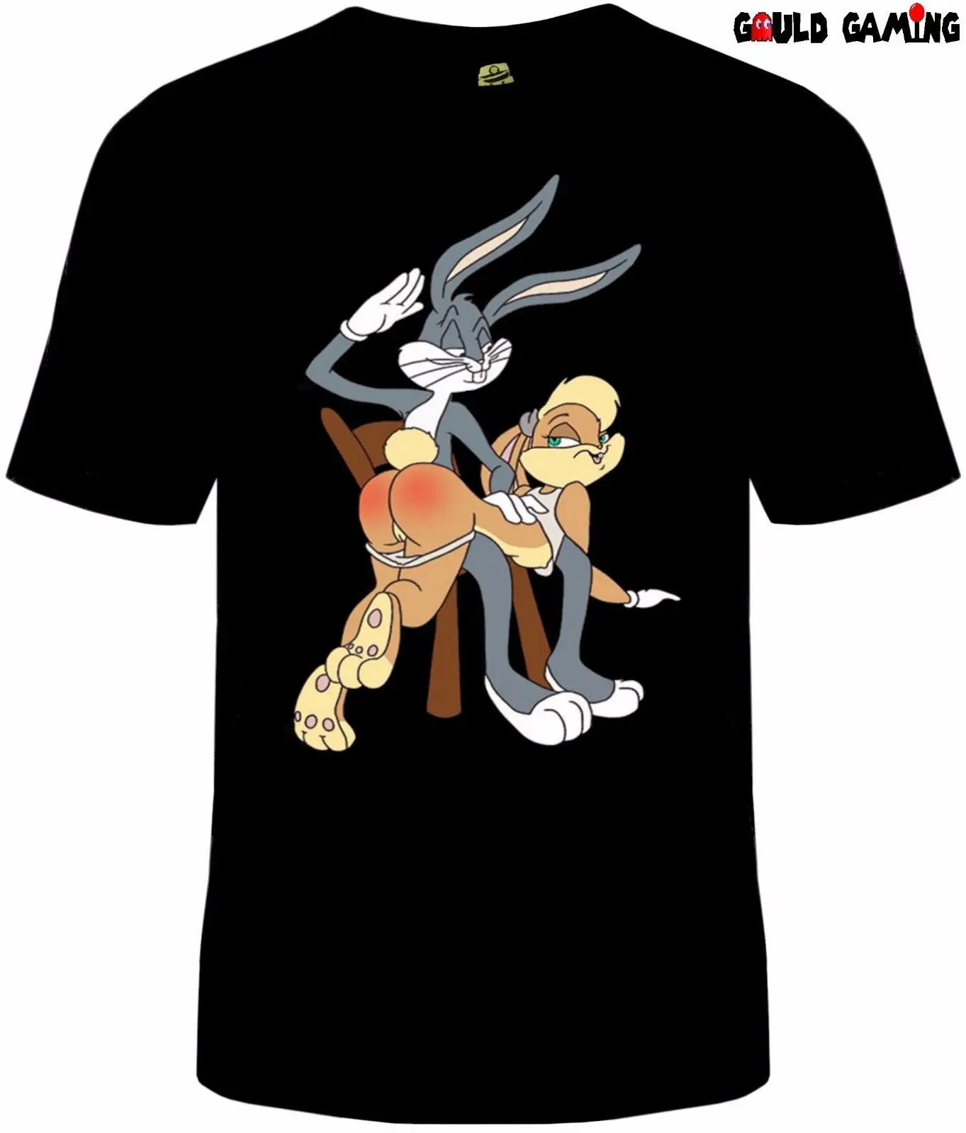 Bugs Bunny and Lola T-shirt Looney Tunes Men Women New Cotton Tee Мужская одежда