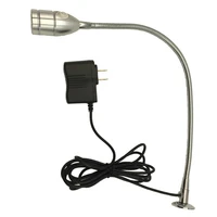 ac85 265v 2w led flexible pipe bedside reading lamp