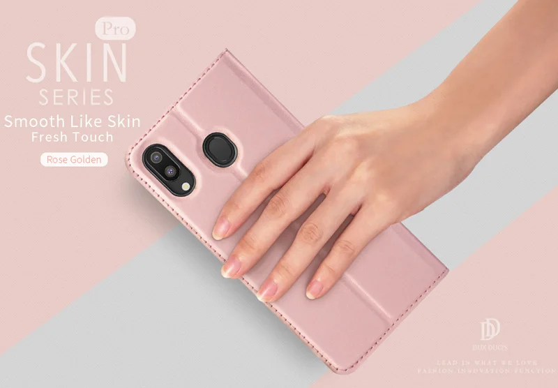 DUX DUCIS чехол для samsung Galaxy M20 M40 M10 Книга Флип кожаный бумажник чехол