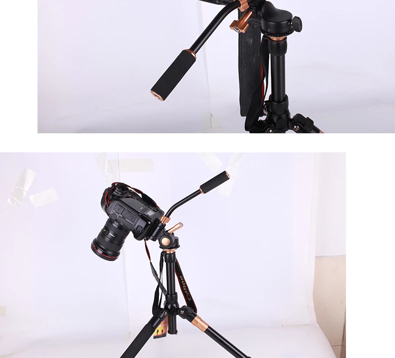 QZSD Q08S штатив для камеры gimbal гидравлический демпфирующий трехмерная ручка PTZ фото камера PTZ
