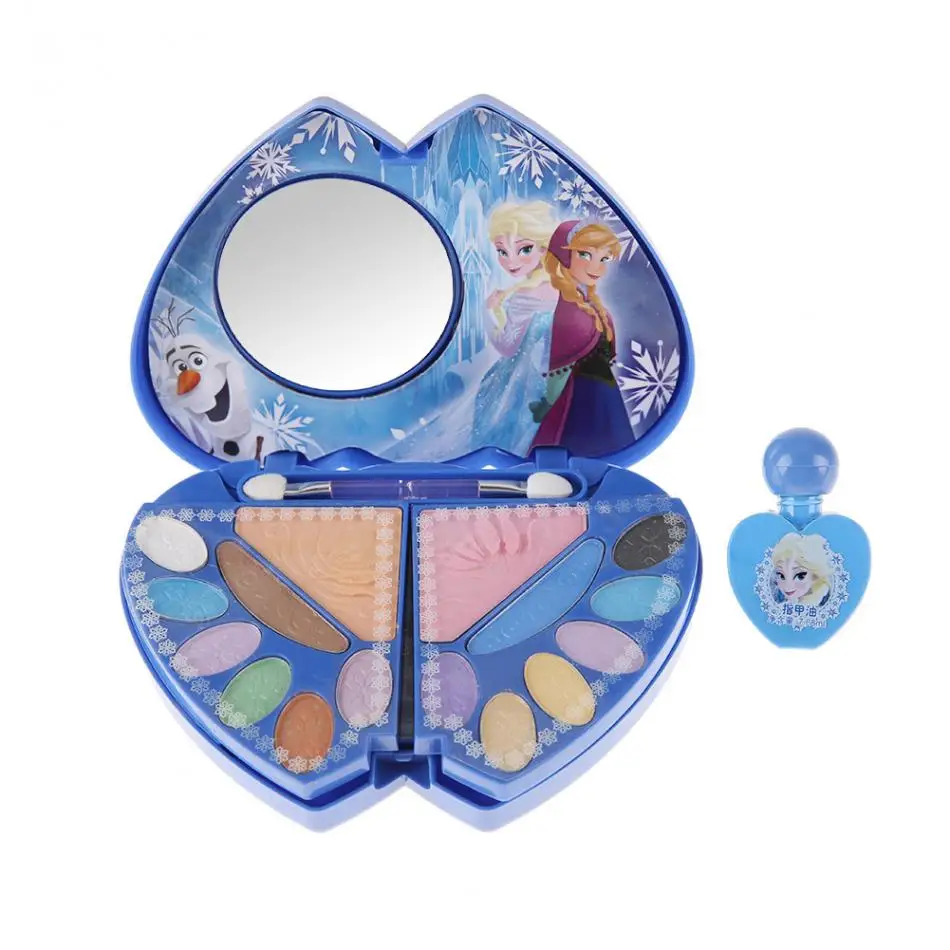 Princess Makeup Box Children Fashion Beauty Pretend Play toy Princess Series Makeup Box for Girls Cosmetics Kit gifts