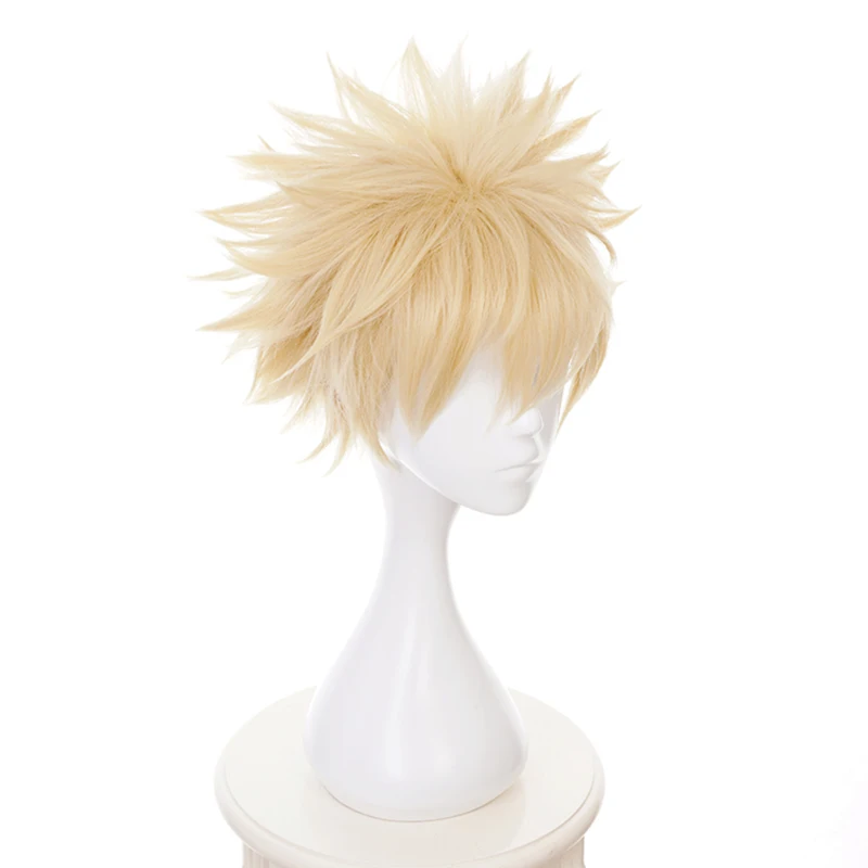 Мой герой Академии Bakugou Katsuki Bakugo короткий парик Косплэй Boku без термостойкие