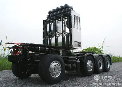 Сверхмощное шасси с сервоприводом SAVOX для LESU 1/14 Scania R620 RC Трактор модель