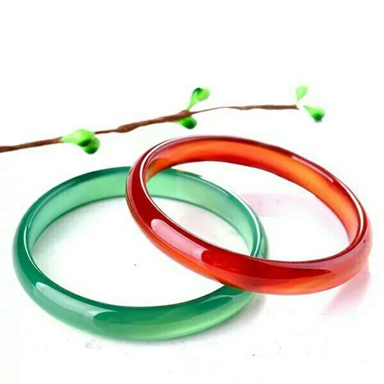 Браслет из натурального халцедона агата модные темпераментные ювелирные