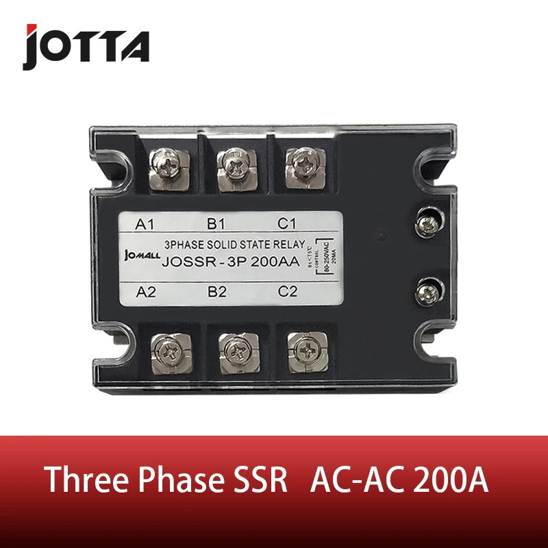 

200A AC control AC SSR three phase Solid state relay
