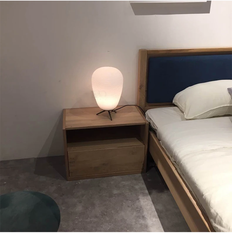 Стиль Пост Модерн Foscarini ритуалов белый Стекло Led E27 Настольный светильник для