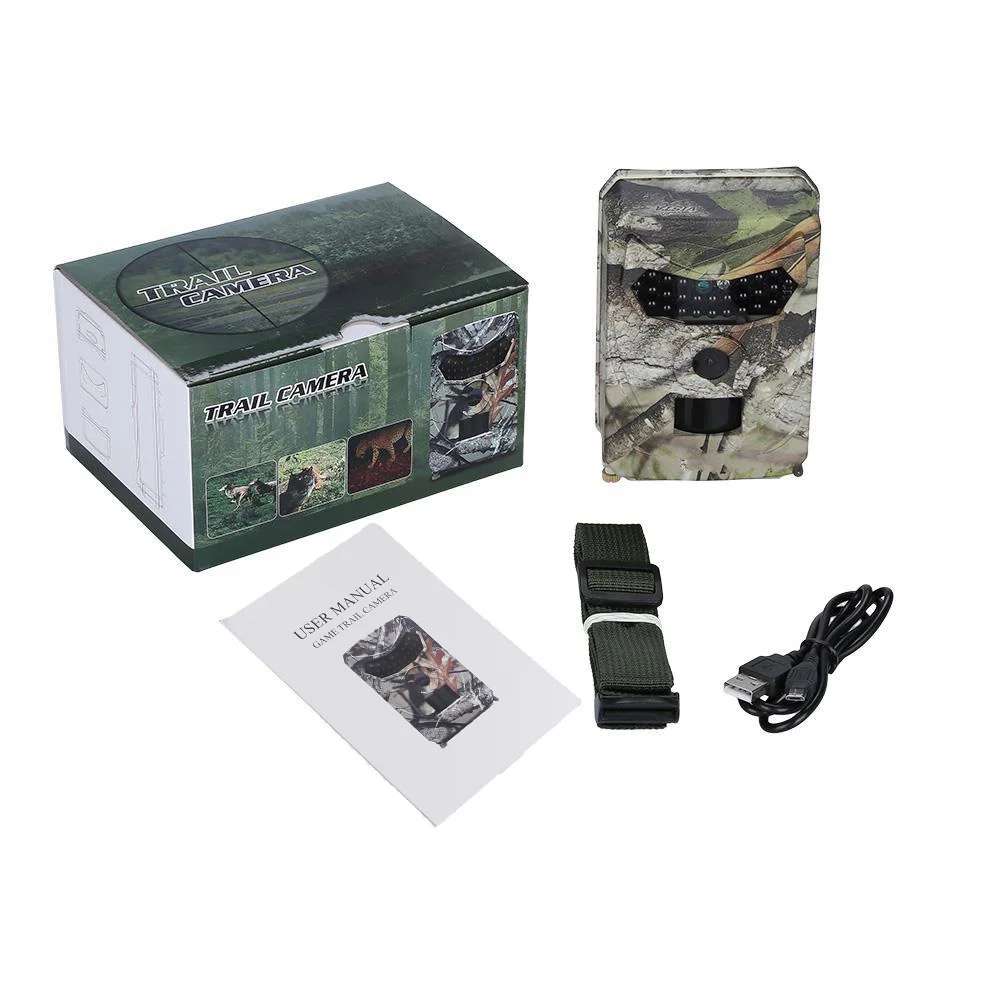 12MP 1080P охотничья камера Chasse с 26 шт. инфракрасным ночным видением для обнаружения