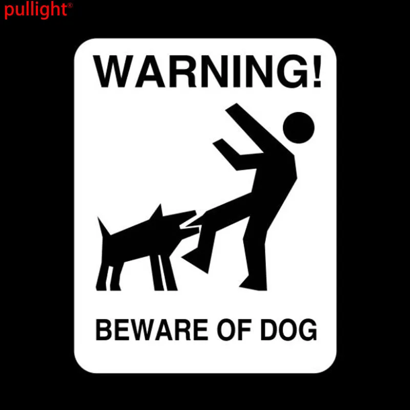 Остерегайтесь собаки чтобы напомнить индивидуальное предупреждение наклейка на